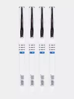 Шариковая ручка Linc Axo  0.7 мм  синяя (Арт.- 2592-wt-bl) Белая