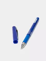  Шариковая ручка Linc Axo  0.7 мм  синяя (Арт.- 2592-bl-bl) Темно/синяя - 
