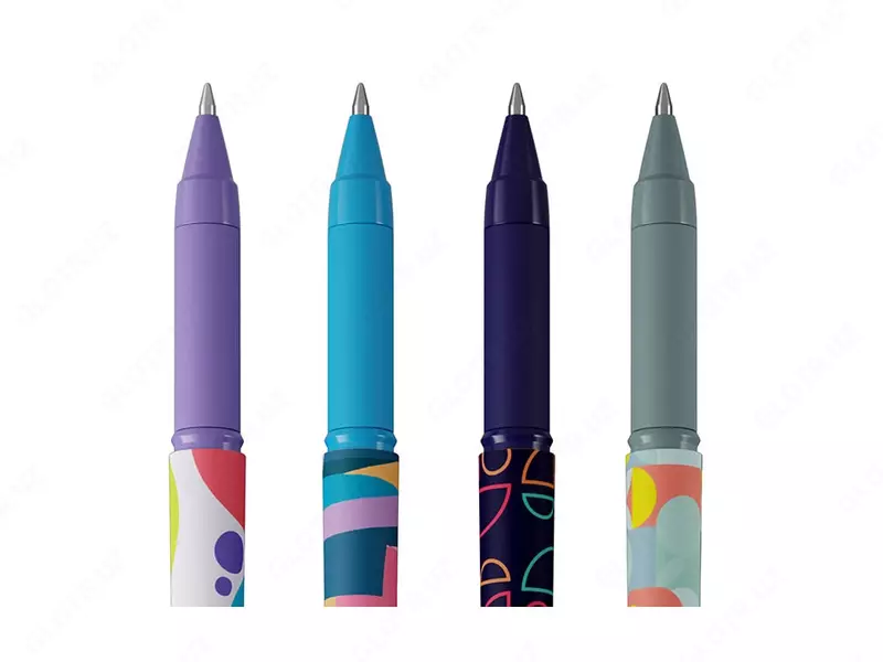  Шариковая ручка Berlingo Balance  0.7 мм  синяя (Арт.- Cbp_07S18) Цв. ассорти - 