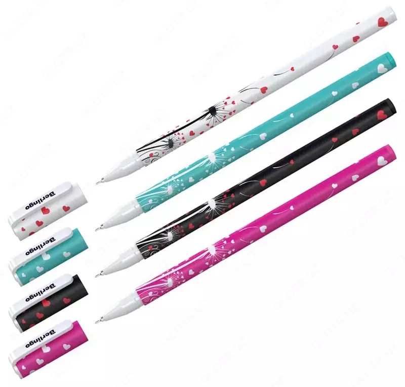 Шариковая ручка Berlingo Funline. Riddle XS  0.7 мм  синяя (Арт.- CBp_07275) Цв. ассорти