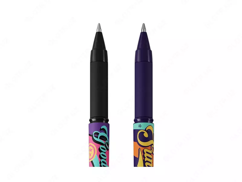  Sharikli qalam Berlingo Groovy  0 7 mm  kok (Art.- Cbp_07S15) Col. turli xil - 