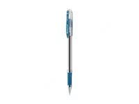 Шариковая ручка Berlingo I-10  0.4 мм  синяя  грип (Арт.- CBp_40012) Прозрачная