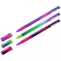 Шариковая ручка Berlingo Terrain  0.7 мм  синяя  игольчатый стержень (Арт.- CBp_07S09S) Цв. ассорти