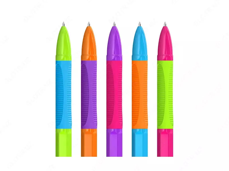  Шариковая ручка Berlingo Tribase grip fuze  0.7 мм  синяя  грип (Арт.- CBp_70968) Цв. Ассорти - 