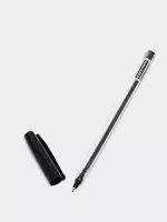 Шариковая ручка Claro Crafty  1.0 мм  черная (Арт.- 084-ONE-bk) Прозрачная