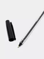   Шариковая ручка Claro Crafty  1.0 мм  черная (Арт.- 084-ONE-bk) Прозрачная