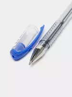   Шариковая ручка Deli Think  0.7 мм  синяя (Арт.- 2-EQ-BL) Прозрачная