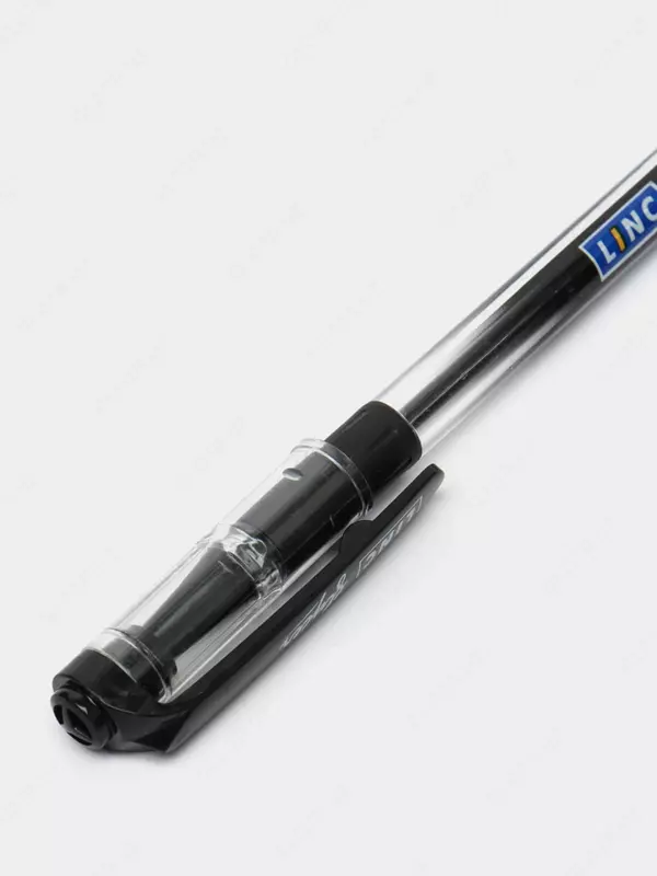   Шариковая ручка Linc Glycer  0.7 мм  черная  грип (Арт.- 1300RF-bk)