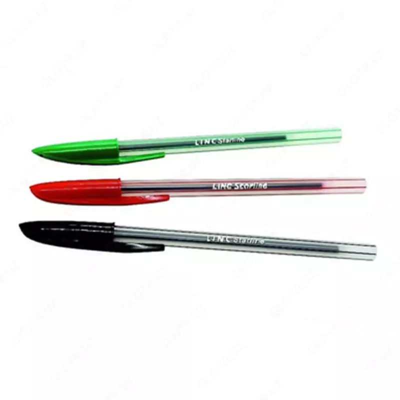  Sharikli qalam Linc Lazor Starline  0 7 mm  yashil (Art. - 7001-gn) Shaffof - 
