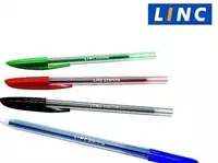 Sharikli qalam Linc Lazor Starline  0 7 mm  kok (Art. - 7001-bl) Shaffof