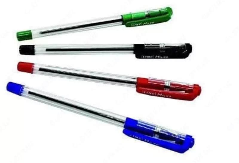  Sharikli ruchka Linc Maxo  0 7 mm  qora (Art. - 3010-bk) Shaffof - 