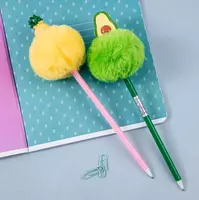  Sharikli qalam MESHU Avokado va Ananas  0 7 mm  kok (Art.- MS_65763) Pol. turli xil Chakana savdo