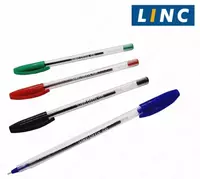 Sharik qalam Linc Offix  1 0 mm  qora (Art.- 1500FW-bk) Shaffof