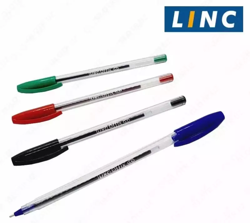 Sharik qalam Linc Offix  1 0 mm  qora (Art.- 1500FW-bk) Shaffof