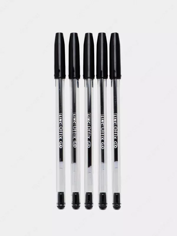  Sharik qalam Linc Offix  1 0 mm  qora (Art.- 1500FW-bk) Shaffof - 
