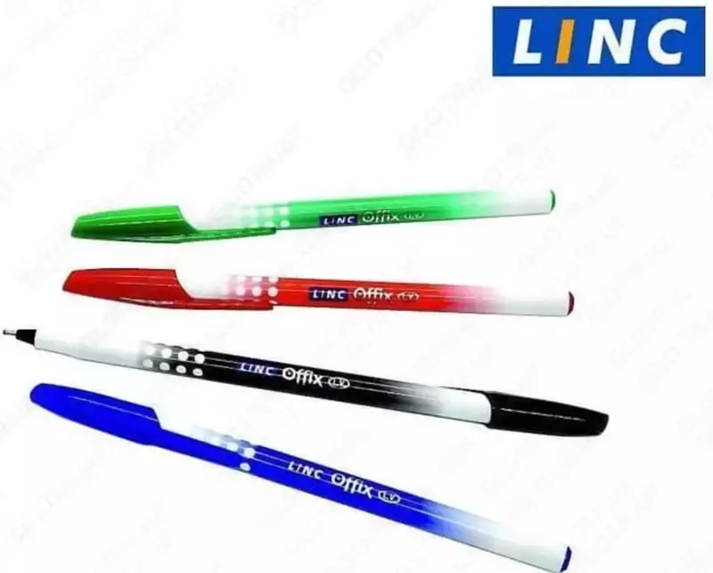Шариковая ручка Linc Offix  1.0 мм  черная (Арт.- 1500-bk)