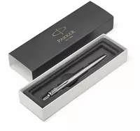   Avtomatik sharikli qalam Parker Jotter zanglamaydigan polatdan CT  1 0 mm  kok (Art. - 1953170) Kumush