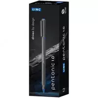  Шариковая ручка Linc Pentonic  1.0 мм  черная (Арт.- 7024-1bk) - 