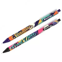 Шариковая автоматическая ручка Berlingo Groovy  0.7 мм  синяя  грип (Арт.- Cbm_07S15) Цв. ассорти