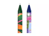   Шариковая автоматическая ручка Berlingo Jumble  0.7 мм  синяя  грип (Арт.- Cbm_07S13) Цв. ассорти