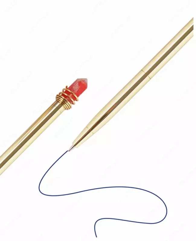  Avtomatik sharikli qalam MESHU Yorqin kristall  1 0 mm  kok (Art. - MS_94000) Oltin - 