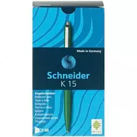   Avtomatik sharikli qalam Schneider K15  metall  1 0 mm  kok (Art.- 130824) Yashil