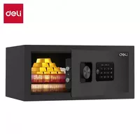 Ofis raqamli seyfi Deli ET531  200 x 420 x 370 mm  kod  2 murvat (Art. - 531-ET) Qora