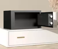  Ofis raqamli seyfi Deli ET531  200 x 420 x 370 mm  kod  2 murvat (Art. - 531-ET) Qora Chakana savdo