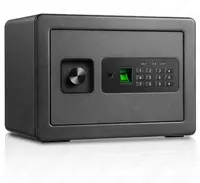 Ofis raqamli seyfi Deli 250 x 350 x 250 mm  kod  2 murvat (Art. - 33559-bk) Qora