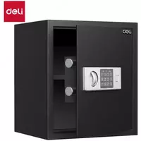 Ofis raqamli seyfi Deli ET524  400 x 350 x 330 mm  kod  2 murvat (Art. - 524-ET) Qora