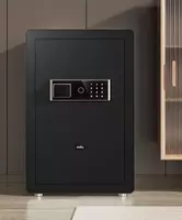  Deli ET571 sensorli panelli raqamli ofis seyfi  450 x 380 x 320 mm  kod  4 murvat  mato (Art. - 571-ET) Qora Chakana savdo