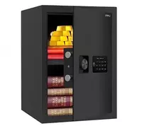 Ofis raqamli seyfi Deli ET535  500 x 350 x 330 mm  kod  2 murvat (Art. - 535-ET) Qora