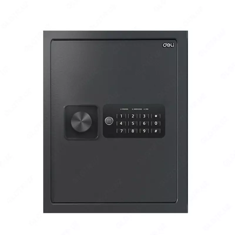  Ofis raqamli seyfi Deli ET535  500 x 350 x 330 mm  kod  2 murvat (Art. - 535-ET) Qora - 