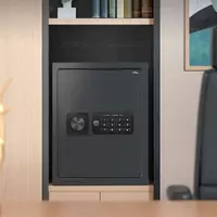   Ofis raqamli seyfi Deli ET535  500 x 350 x 330 mm  kod  2 murvat (Art. - 535-ET) Qora