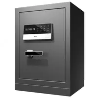  Офисный цифровой сейф Deli 595 х 410 х 340 мм  код  7 засовов (Арт. - 3654A) Темно/серый Только в розницу