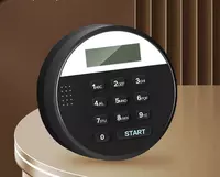   Ofis raqamli seyfi (olovga chidamli) Deli ET581  420 x 380 x 300 mm  kod  2 murvat  tutqich (Art. - 581-ET) Qora