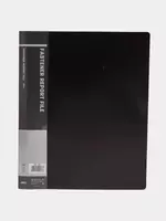 Plastik papka - Densenlor Deni  A4  bahor mexanizmi  100 l.  500 mkm (Sanat. - 39611bk) qora