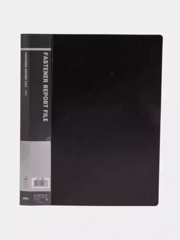 Plastik papka - Densenlor Deni  A4  bahor mexanizmi  100 l.  500 mkm (Sanat. - 39611bk) qora