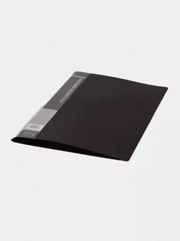  Plastik papka - Densenlor Deni  A4  bahor mexanizmi  100 l.  500 mkm (Sanat. - 39611bk) qora - 