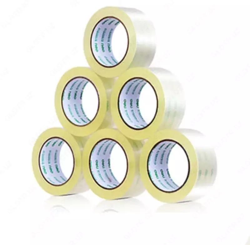  Yopishqoq ish yuritish lentasi Deli 48 mm x 100 m  bir tomonlama. (m. - 30205) Shaffof - 