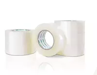  Клейкая канцелярская лента Deli 48 мм х 200 м  одностор. (Арт. - 30208) Прозрачная - 