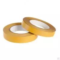   Yopishqoq universal lenta Deli 15 mm x 20 m  ikki tomonlama. (m. - 621-EA) Toq/sariq