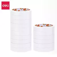  Yopishqoq universal lenta Deli 18 mm x 10 m  ikki tomonlama. (m. - 364-EA-16) Oq - 