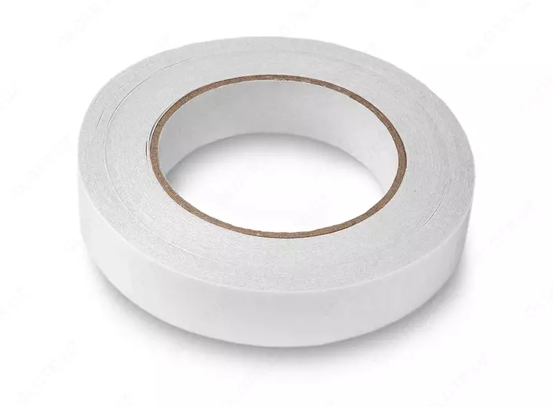   Yopishqoq universal lenta Deli 18 mm x 10 m  ikki tomonlama. (m. - 364-EA-16) Oq