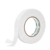  Клейкая универсальная лента Deli 24 мм х 5 м  двухстор.  уп. ПЭ (Арт. - 30412) Белая - 