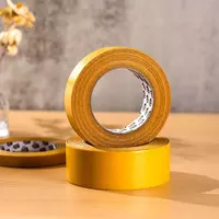   Yopishqoq universal lenta Deli 30 mm x 20 m  ikki tomonlama. (m. - 622-EA) Toq/sariq