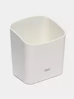 Markerlar uchun plastik stakan (oq taxta) Deli Clasic  77 x 57 x 88 mm  kartalar. paket (Art. - 330-EV-wt) Oq