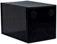   Квадратный стакан для ручек Deli 1 секц.  металл. сетка  780 x 780 мм  карт. уп. (Арт. - 908) Черный