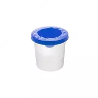  Пластиковый стакан-непроливайка Гамма 1 отд  210 мл  уп. ПЭ (Арт. - 2305215) Цв. ассорти - 