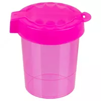  Пластиковый стакан-непроливайка с крышкой Стамм Премиум Creative  1 отд  280 мл  уп. ПЭ (Арт. - СН358) Цв. ассорти - 